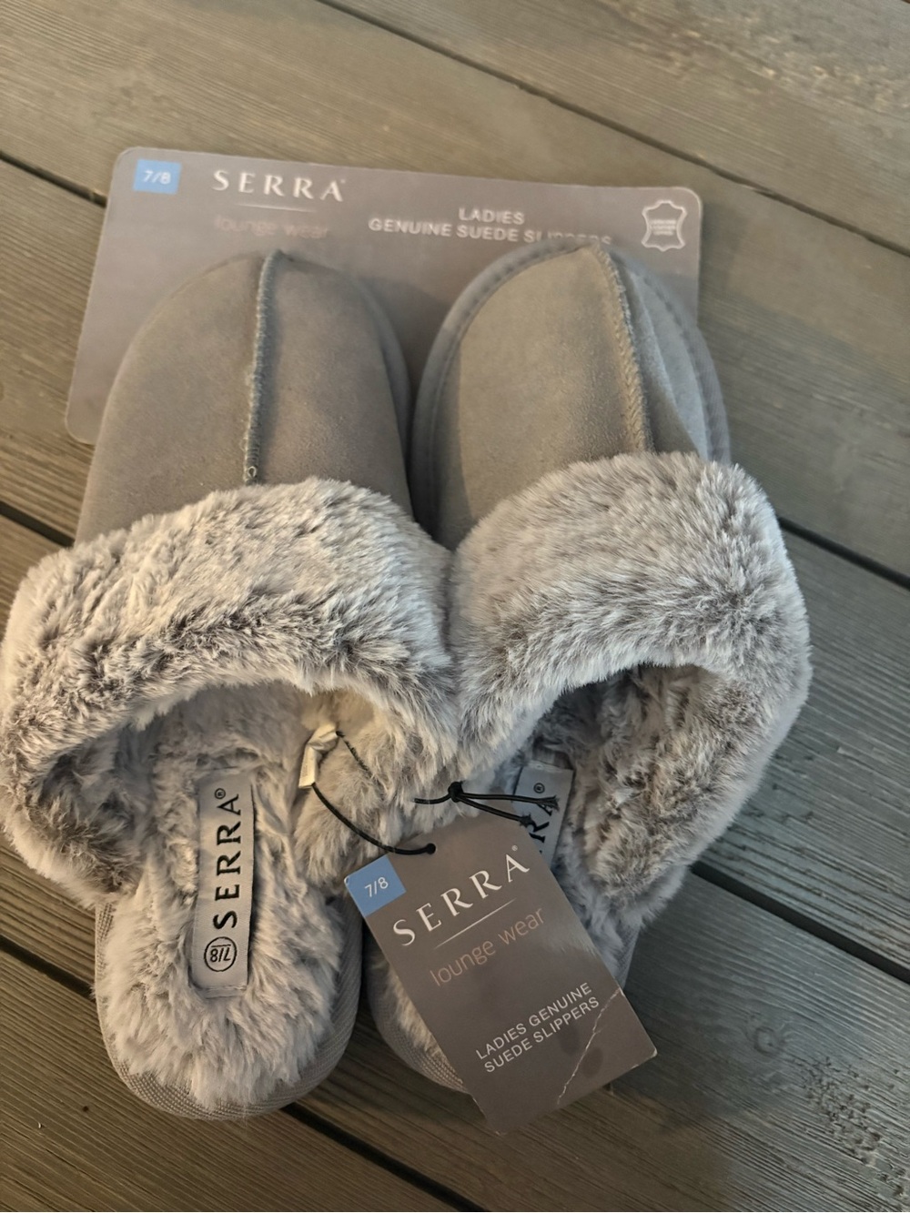 NWT Serra Suede Slippers